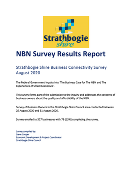 NBN Survey Results Report