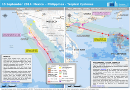 Philippines - Tropical Cyclones