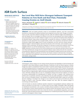 Sea Level Rise Will Drive Divergent Sediment Transport Patterns On