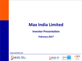 Max India Limited