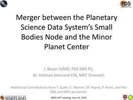 Minor Planet Center