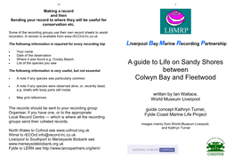 A Guide to Life on Sandy Shores Between Colwyn Bay and Fleetwood