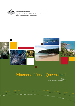 Magnetic Island, Queensland Region EPBC Act Policy Statement 5.1 Disclaimer