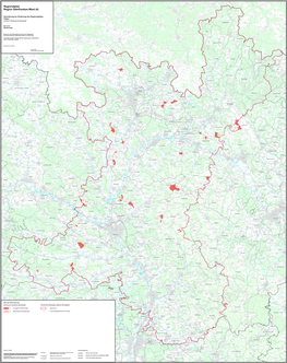 Regionalplan Oberfranken-West; Tekturkarte Windenergie