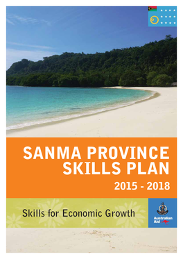 Sanma Province Skills Plan 2015 - 2018