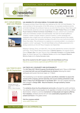 Newsletter 05/2011 ENGLISH EDITION MAY 2011