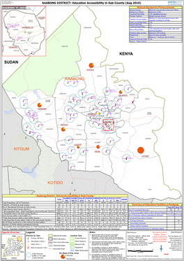 UG-Education-31 A3 10Aug2010 Kaabong District Education Accessibility in Sub-County.Mdx (Nk)