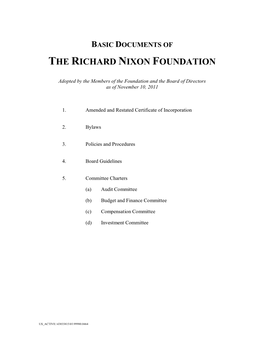 Governing Documents and Within the Scope of the Restrictions on Exempt Organizations Under U.S