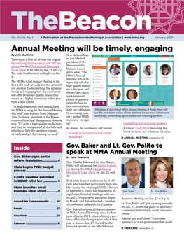 Annual Meeting Will Be Timely, Engaging