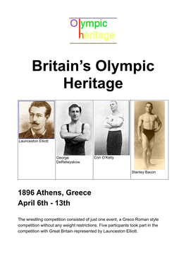 Britain's Olympic Heritage