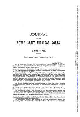 Royal Army Medical Corps