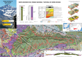 MAPA GEOLÓGICO DEL PARQUE NACIONAL Y NATURAL DE SIERRA NEVADA Antiforme Sedimentos 1 Mapa Geológico Compresión