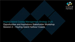 Hayling Island Coastal Management Strategy 2120