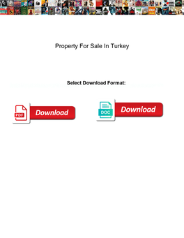 Property for Sale in Turkey