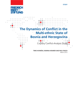 The Dynamics of Conflict in the Multi-Ethnic State of Bosnia and Herzegovina