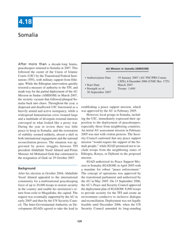 Somalia Mission Notes