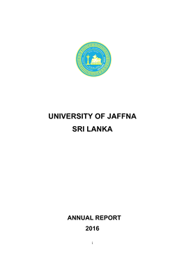 University of Jaffna Sri Lanka
