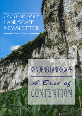 KENDENG LANDSCAPE a Bone of CONTENTION