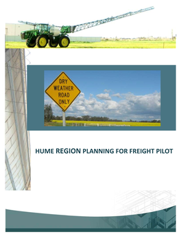 Hume Region Planning for Freight Pilot