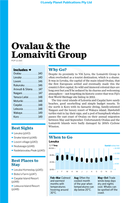 Ovalau & the Lomaiviti Group