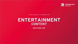 Entertainment Content