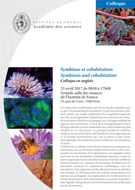 Symbiose Et Cohabitation