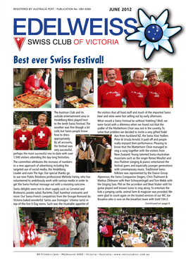 Best Ever Swiss Festival!