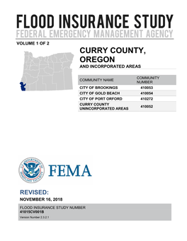 Curry County, Oregon and Incorporated Areas