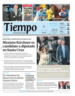 Máximo Kirchner Es Candidato a Diputado En Santa Cruz