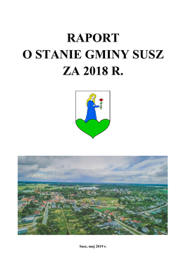 Raport O Stanie Gminy Susz Za 2018 R