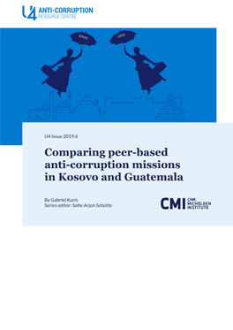 Comparing Peer-Based Anti-Corruption Missions in Kosovo and Guatemala