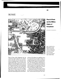 Piazzi Di Ponte and the Military Origins of Panopticism