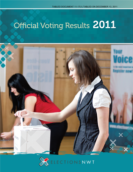 Official Voting Results 2011 2
