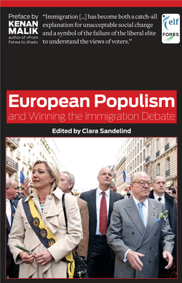 European Populism and Winning the Immigration Debate