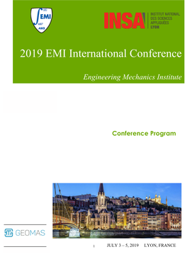 2019 EMI International Conference