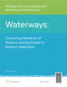 Connecting Residents of Roxbury and Dorchester to Boston's Waterfront