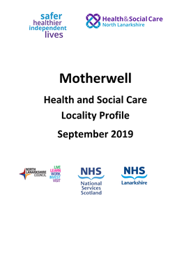 Motherwell Health and Social Care Locality Profile September 2019