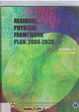 Regional Physical Framework Plan: 2004-2030