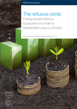 The Virtuous Circle: Putting Korea’S Startup Ecosystem on a Path to Sustainable Long-Run Growth