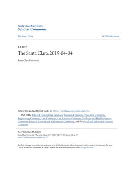 The Santa Clara, 2019-04-04