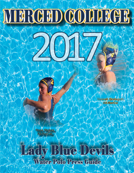 Women's Water Polo 2017Press Guide.Indd
