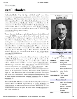 Cecil Rhodes - Wikipedia