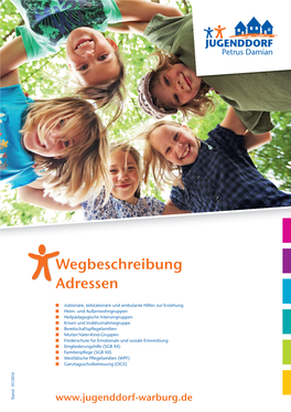 Wegbeschreibung Adressen