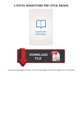 {Dоwnlоаd/Rеаd PDF Bооk} a Novel Bookstore Ebook Free Download