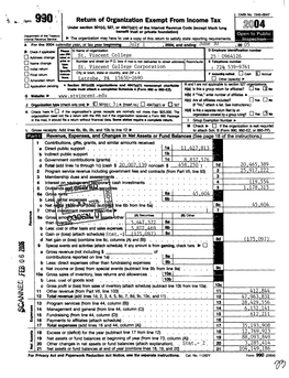 Gym, 990 Return of Organization Exempt from Income