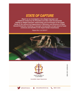 “State of Capture” a Report of the Public Protector 14 October 2016