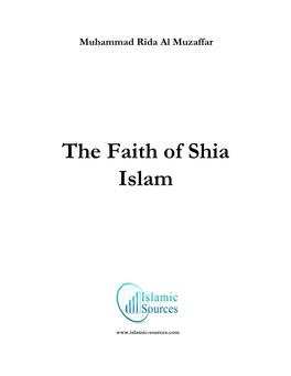 The Faith of Shi'a Islam