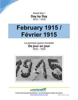 February 1915 / Février 1915