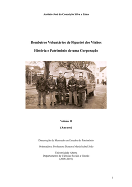 Bombeiros Voluntários De Figueiró Dos Vinhos História E Património De