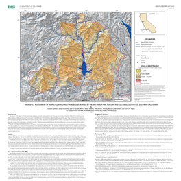 EMERGENCY ASSESSMENT of DEBRIS-FLOW HAZARDS from BASINS BURNED by the 2007 RANCH FIRE, VENTURA and LOS ANGELES COUNTIES, SOUTHERN CALIFORNIA by Susan H